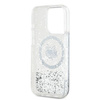 Karl Lagerfeld KLHMP14XLGCHSGH iPhone 14 Pro Max 6.7" hardcase transparent Liquid Glitter Choupette Head Magsafe