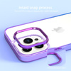 Case IPHONE 11 PRO MX Rainbow purple-blue