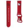 Hello Kitty Silicone Kitty Head strap universal 22mm - red