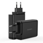 Choetech charger GaN 140W 4 ports (2x USB C, 2x USB) black (PD6005)