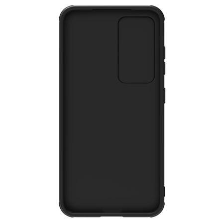 Nillkin Textured S Case für Samsung Galaxy S23, gepanzerte Hülle mit Kameraabdeckung, schwarz