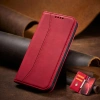 Magnet Fancy Case case for iPhone 14 Plus flip cover wallet stand red