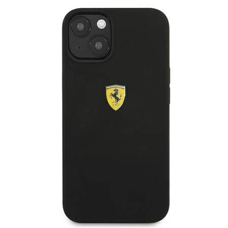 Ferrari FESSIHCP13SBK iPhone 13 mini 5,4" czarny/black hardcase Silicone