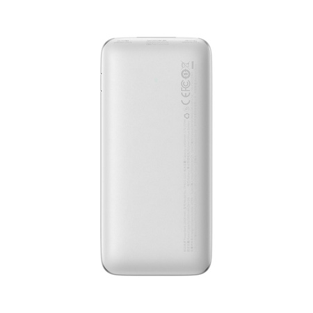 Baseus Baseus Pro 10000mAh 20W White Powerbank with USB Type A - USB Type C 3A 0.3m cable (PPBD040202)