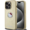 Hello Kitty Kitty Head MagSafe-Hülle aus Leder für iPhone 13 Pro Max – Gold