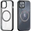 Armored case for iPhone 15 Plus with MagSafe Dux Ducis Aimo Mag - black