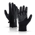 Winter phone sports gloves (size XL) - black