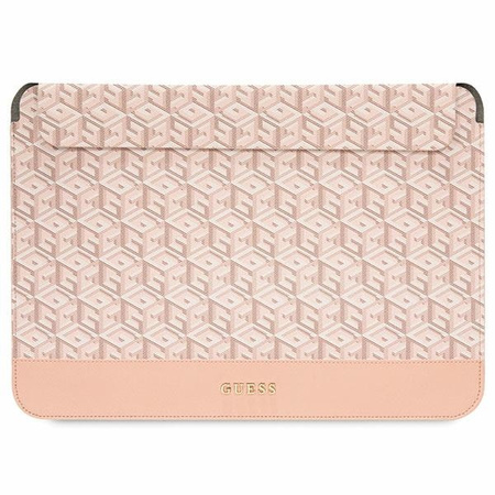 Guess GUCS14HGCFSEP 14&quot; case - pink GCube Stripes