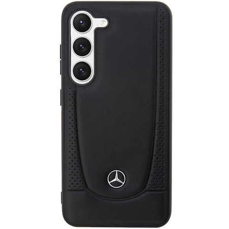 Mercedes nakładka do Samsung S23 FE MEHCS23FEARMBK MB HC LEATHER URBAN czarna