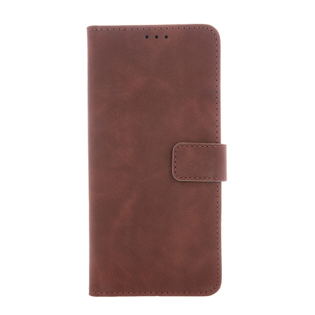 Etui Smart Velvet do Xiaomi Redmi 13C 4G / 13C 5G brązowe