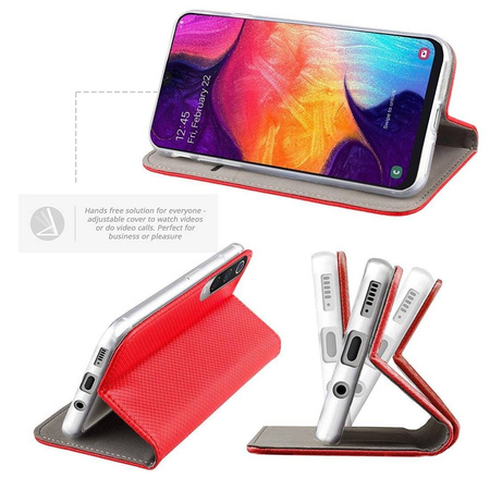 Etui XIAOMI REDMI 9 portfel z klapką Flip Magnet czerwone