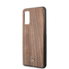 Mercedes MEHCS62VWOLB S20 G980 hard case brązowy/brown Wood Line Walnut