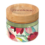 Quokka Deli Food Jar - Pojemnik szklany na żywność / lunchbox 500 ml (Spring)