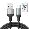 Joyroom USB-Kabel - Micro-USB 2.4A für schnelles Aufladen und Datenübertragung 1,2 m schwarz (S-UM018A10)