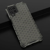 Honeycomb case armored cover with a gel frame for Samsung Galaxy M53 5G black