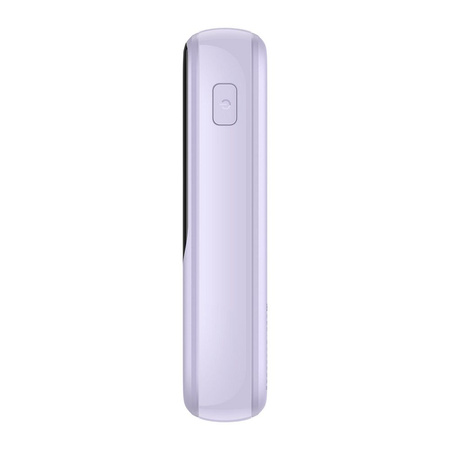 Baseus Qpow power bank 10000mAh built-in Lightning 20W Quick Charge cable SCP AFC FCP purple (PPQD020005)