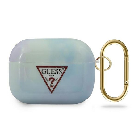 Guess GUACAPTPUMCGC02 AirPods Pro cover niebieski/blue Tie & Dye Collection Guess / GUE000846