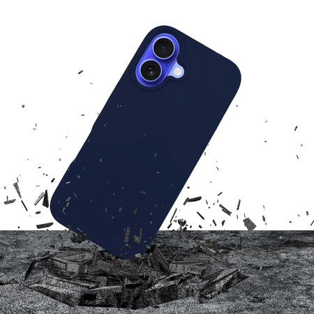 Apple iPhone 16 Plus - 3mk Silicone Case Dark Navy