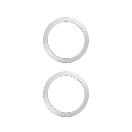 TECH-PROTECT MMP-110 2IN1 MAGNETIC MAGSAFE RING SILVER & SILVER