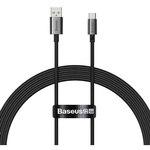 BASEUS kabel USB A do Typ C PD 100W 1,5m czarny P10320102114-01