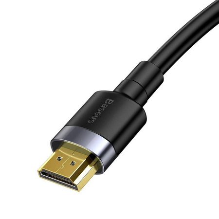 Baseus Cafule kabel przewód HDMI 2.0 4K 60 Hz 3D 18 Gbps 3 m czarny (CADKLF-G01)