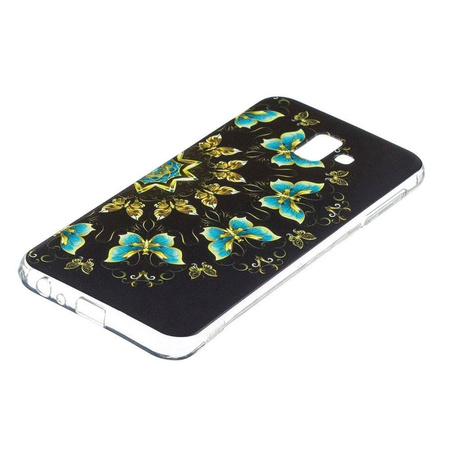 Etui Slim Art SAMSUNG J6+ J6 PLUS kolorowy motyl