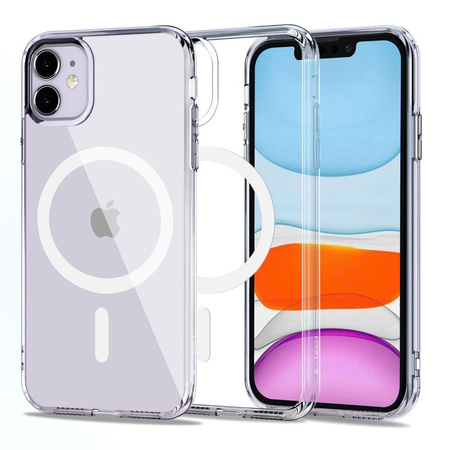 Case IPHONE 11 Tech-Protect Magmat MagSafe Clear transparent