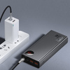 Baseus Adaman power bank 2x USB / 1x USB Typ C / 1x micro USB 20000mAh 65W Quick Charge 4.0 Power Delivery czarny (PPIMDA-D01)