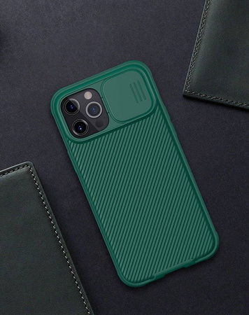 Nillkin CamShield Pro Case pancerne etui pokrowiec osłona na aparat kamerę iPhone 12 Pro / iPhone 12 czarny