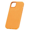 Case APPLE IPHONE 15 Baseus Fauxther Series orange