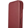 iCarer CE Premium Leather Folio Case iPhone 14 Pro Magnetic Flip Leather Folio Case MagSafe Red (WMI14220714-RD)