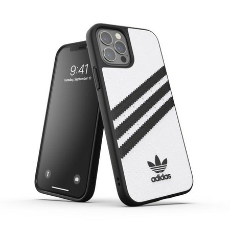 Adidas OR Moulded PU FW20 iPhone 12 Pro czarno biały/black white 42238