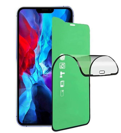 Hybrid glass IPHONE 11 / IPHONE XR tempered 9D Ceramic Full Glue