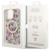 Guess GUHMP14XHCFWST iPhone 14 Pro Max 6.7&quot; transparent hardcase Flower MagSafe