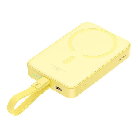 Powerbank Baseus Magnetic Mini 10000mAh 20W MagSafe (yellow)