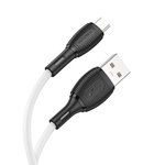 Borofone Kabel BX86 Advantage - USB na Micro USB - 2,4A 1 metr biały