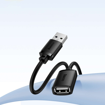 Verlängerungskabel USB 2.0 0,5 m Baseus AirJoy-Serie – schwarz