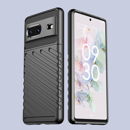 Thunder Case flexible armored cover for Google Pixel 7 black