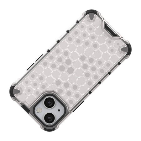 Honeycomb etui pancerny pokrowiec z żelową ramką iPhone 13 mini niebieski