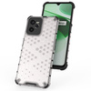 Honeycomb case armored cover with a gel frame Realme C35 transparent