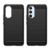 Carbon Case für Samsung Galaxy A54 5G flexible Silikon-Carbon-Hülle blau