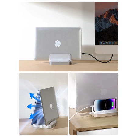 Joyroom laptop stand holder white (JR-ZS374)