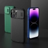 Pancerne etui Nillkin CamShield Pro Magnetic Case do iPhone 15 Pro Max z osłoną na aparat - fioletowe