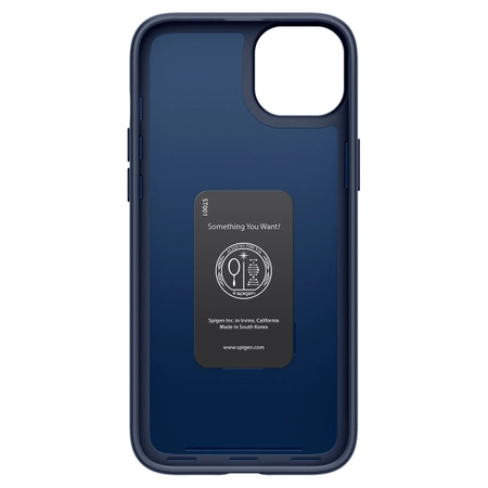 Spigen Thin Fit Hülle für iPhone 15 Plus – blau