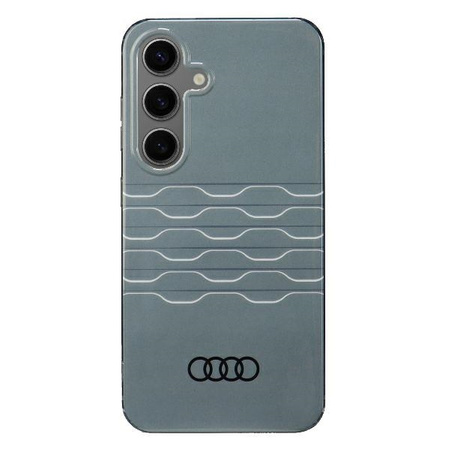 Audi IML Geometric Pattern Case S24 S921 szary/grey hardcase AU-IMLS24-A6/D3-GY