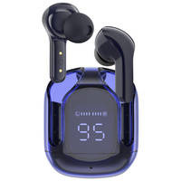 Acefast in -ear wireless headphones TWS Bluetooth blue (T6 sapphire blue)