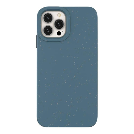 Eco Case case for iPhone 14 Pro silicone degradable cover navy blue