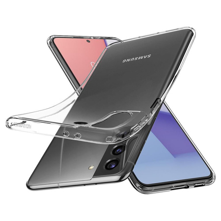 Etui SAMSUNG GALAXY S21 Spigen Liquid Crystal Clear transparentne