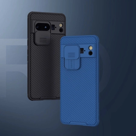 Etui z osłoną na aparat Nillkin CamShield Pro Case do Google Pixel 8 Pro - czarne