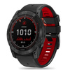 Strap for GARMIN FENIX 3 / 5X / 3HR / 5X PLUS / 6X / 6X PRO / 7X Tech-Protect IconBand black and red